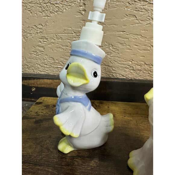 Sailor Duck Toothbrush Holder, Soap Dispenser, & Accessory Holder. Baby Ducks - Picture 3 of 13